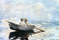 Bote de remos Realismo marino Winslow Homer